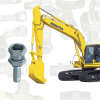 Đầu bấm tuy ô KOMATSU