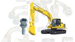 Đầu bấm tuy ô KOMATSU